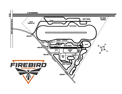 Firebird Motorsports Park | Map
